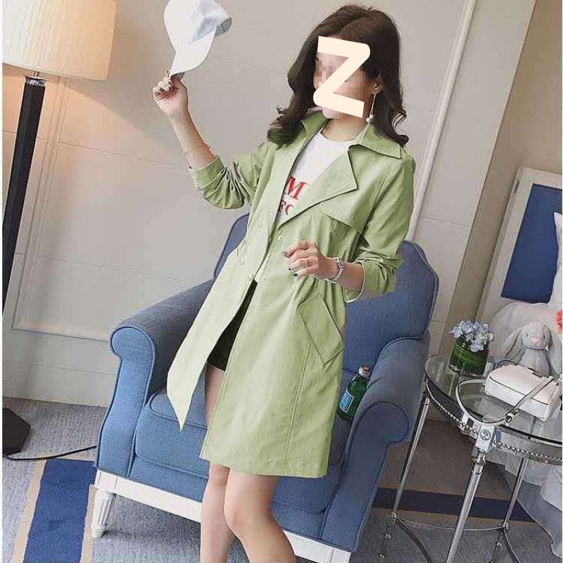 薄外套韩版新款风衣女中长款春秋2025气质收腰修身流行小个子显瘦|undefined