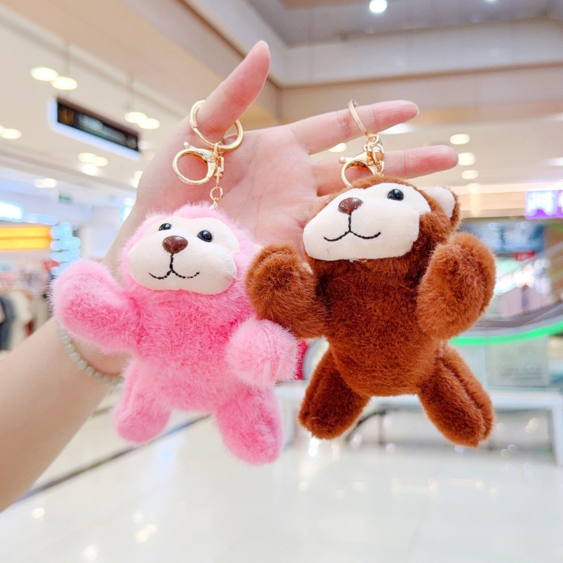 Little Monkey Plush Toy Cute Doll Girl Gift Doll Machine Small Doll for Girls