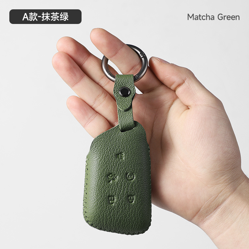 A타입 - 가죽버클 [말차그린]