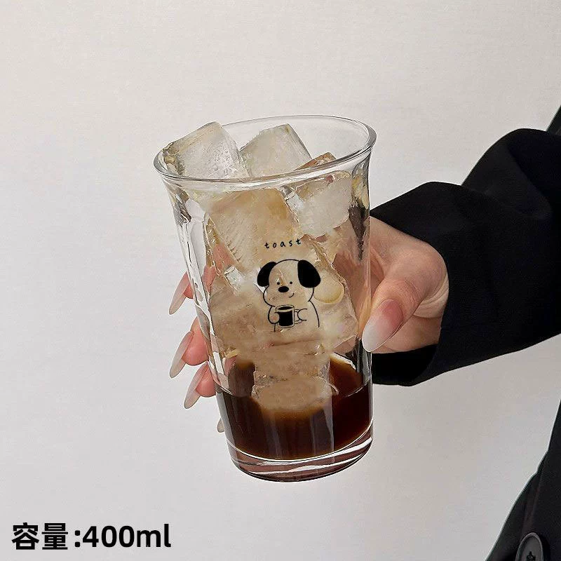 Кофейная чашка с крышкой из стекла с абзацем ветров INS, стакан для питья