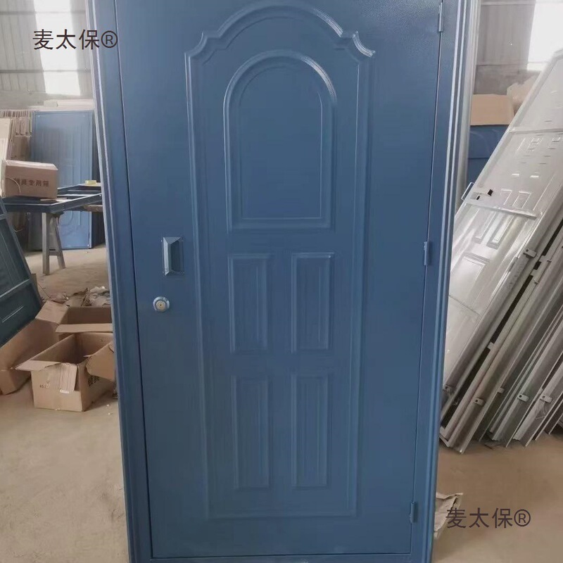 Single-Panel Engineering Double-Door Storage Room Iron Door Single-Door Entry Door Iron Anti-Theft Door Steel Household Entry Door