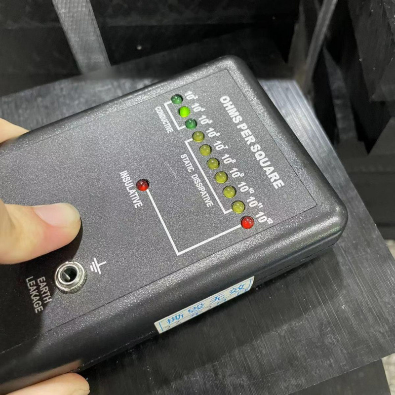 进口导电peek棒防静电pps棒导电pom板材ABS黑色铁氟龙导电塑料板