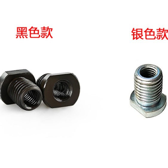 100 tipo amoladora angular máquina de corte tornillo cabeza de conversión M10 rosca interna a M16 rosca externa M14 rosca externa conector
