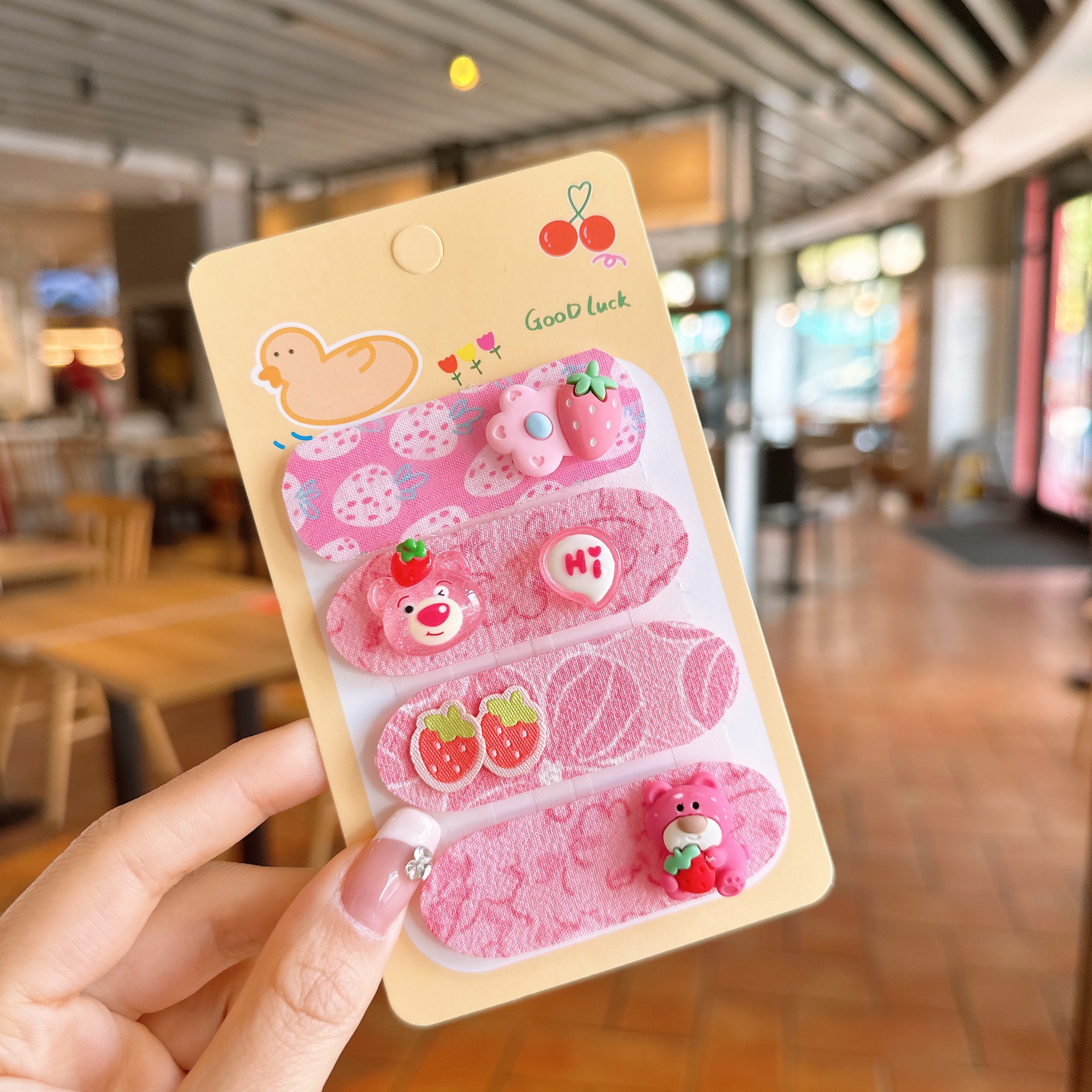 Los niños publican adorables pegatinas de velcro para bebés que no lastiman el cabello roto, artefactos de cabello mágicos para niñas con poco cabello pegatinas de frangeo