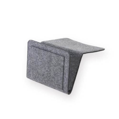 Felt bedside storage bag hanging bag bedside hanging basket for mobile phone small cloth bag storage rack remote control miscellaneous storage bag