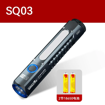 Walson flashlight rechargeable super UV fənərlər - sq03-dual-battery-18650