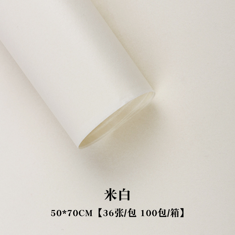 Papel de Regalo Estilo Pera de Roland, Papel Simple de Color Sólido para Envolver Flores, Papel Perlado para Envolver Ramos