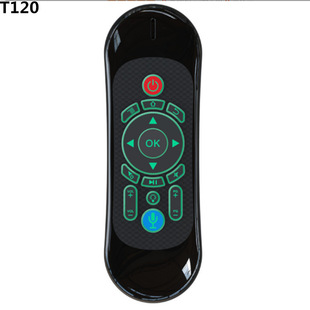 T120 Voice Flying Mouse 2.4g TV with Colorful Backlight Computer Set Top Box Player c120 Upgrade
