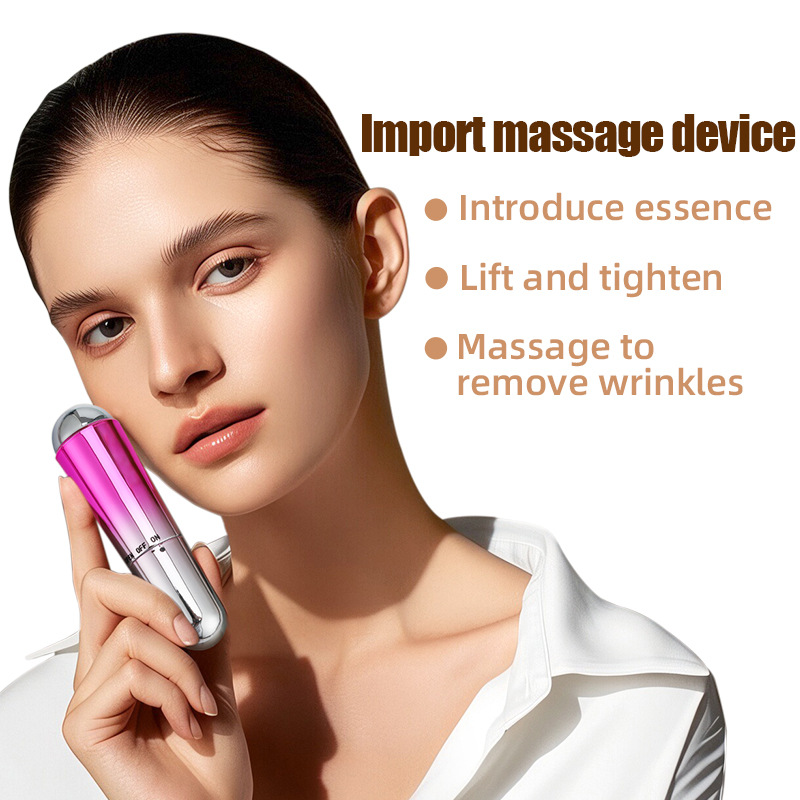 Cross-Border Imported Facial Massager, Lifting, Tightening, Cleaning Pores, Facial Cleansing Instrument, Vibrating Beauty Instrument for Home Use