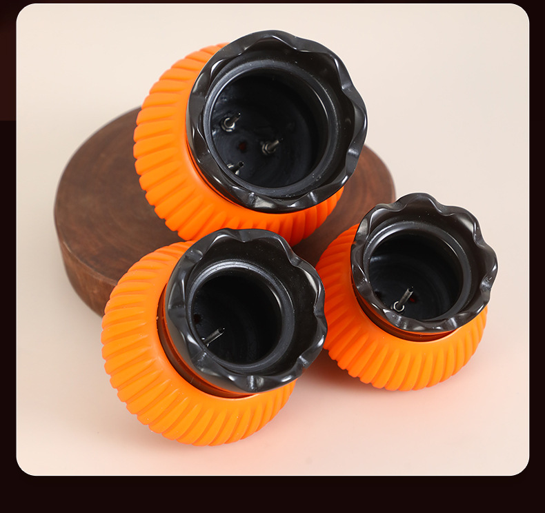 Bian Stone Fire Dragon Cupping Jar Portable Moxibustion Tool for Home Wellness Massage 2-3 Hole Design details
