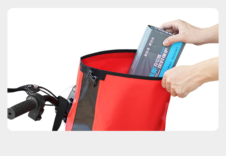 Electric Vehicle Bag, Front Storage Pocket, Charger, Helmet, No. 9 Mavericks Yadi, Waterproof Side Storage, Rear Tail Bag