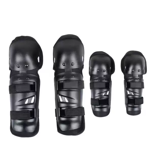 Motorcycle Knee Pad Elbow Pad Four-piece Round Head Race Pad Off-road Motorcycle Riding Equipment Sports Pad