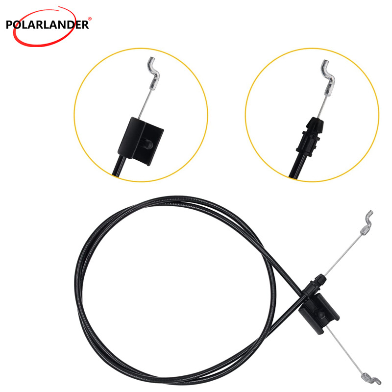 1根 136cm割草机草坪机拉线 183281锌合金接头刹车线