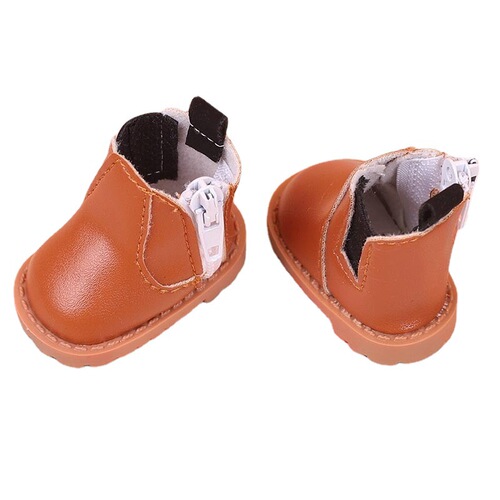20 cm baby clothes star's same style 20 cm sneakers 20 cm cotton doll black leather shoes small white shoes sneakers