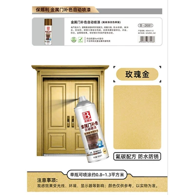 Avtomobil boyası: Metal Paint Door Color Change - rose-gold-450mlbottle