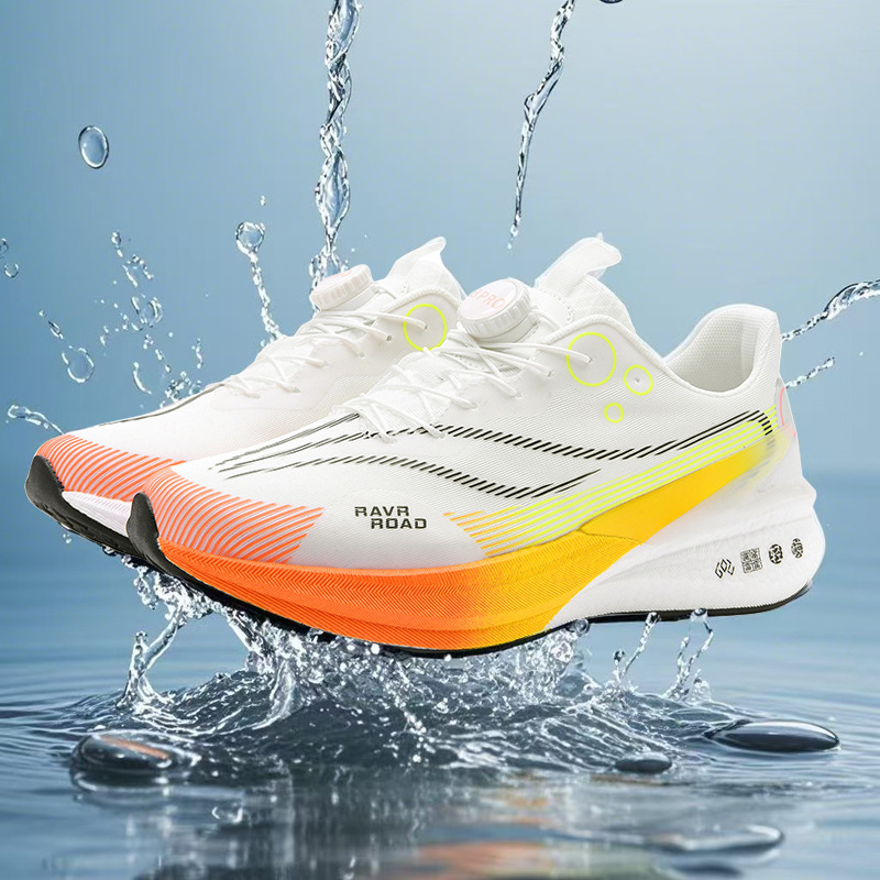 New Red Rabbit 8Pro Running Shoes Year of the Snake Limited Rotating Button Carbon Plate Sports Shoes Summer Mesh Breathable Running Shoes for Men