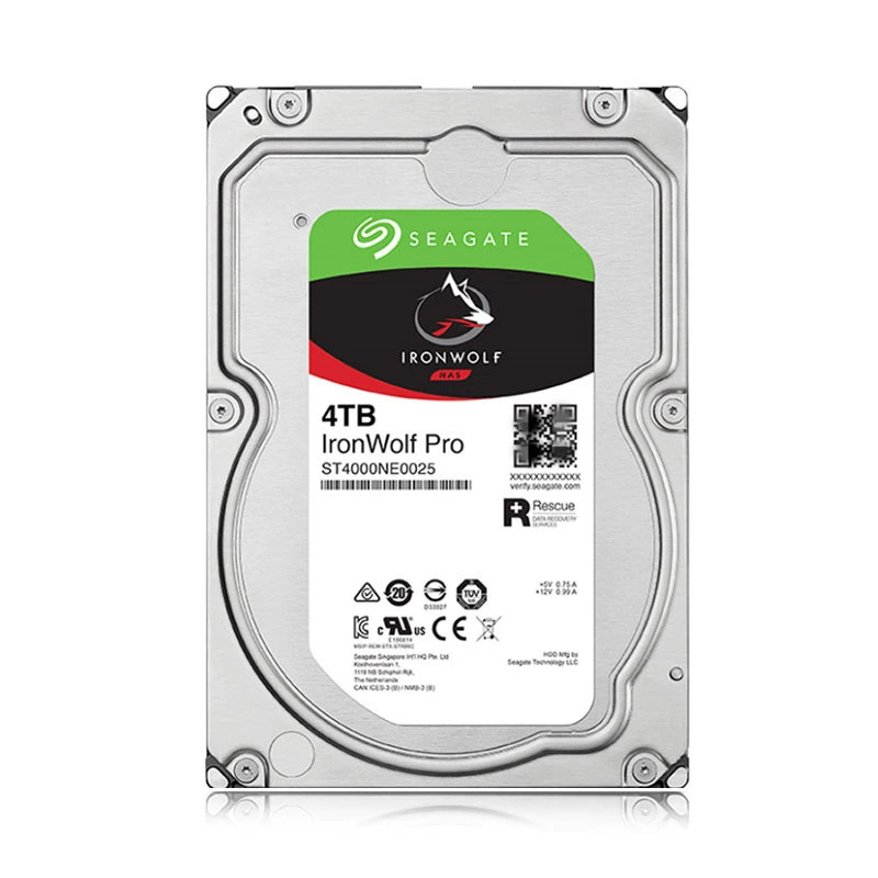 Подходит для 4TB Cool Wolf PRO корпоративного класса ST4000NE001 Seagate 3.5" NAS хранилища/серверного жесткого диска для компьютера
