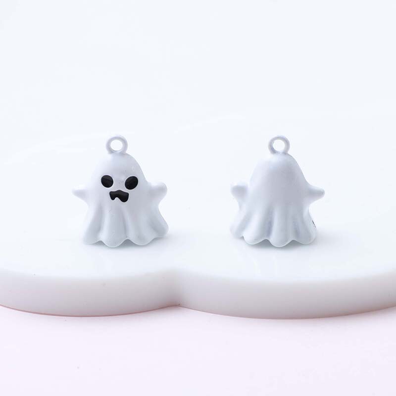 新款可爱风合金小幽灵万圣节阿飘挂件DIY饰品手链项链串珠配件|undefined