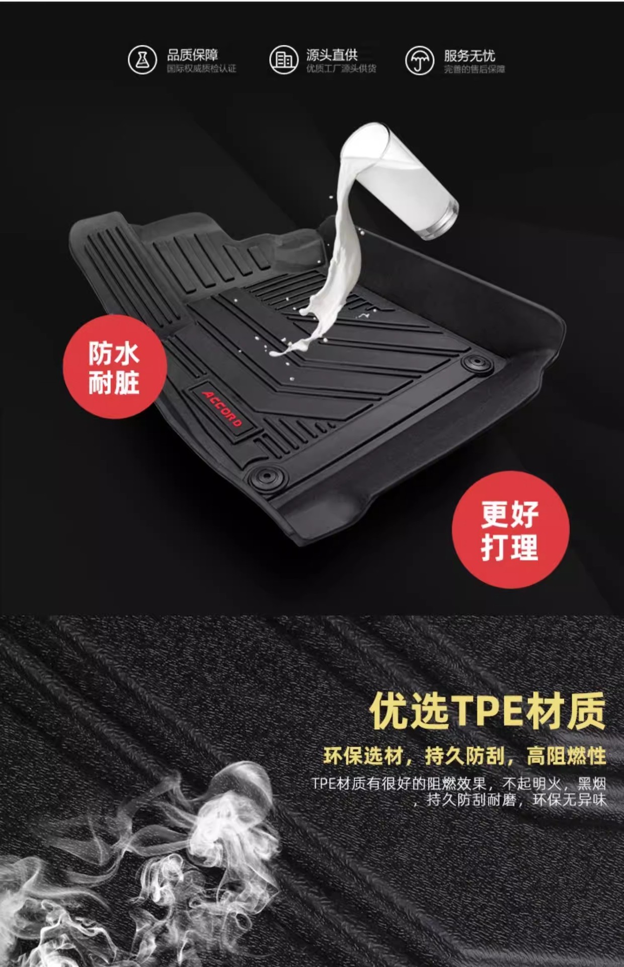 Suitable for Ideal I6/I8 Special Car Floor Mats Tpe Starry Sky Carpet Trunk Mat Backrest Mat Accessories
