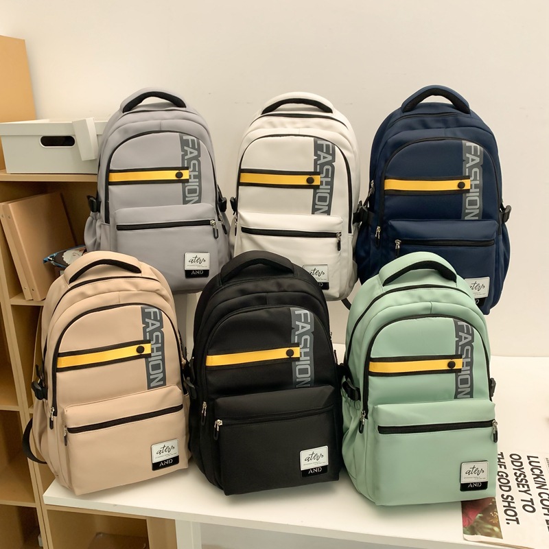 Kids Backpacks New Fashion Trend Backpack Large Capacity Outdoor Leisure Travel Bag Computer Bag Men's Backpack Student Schoolbag_voghion.com