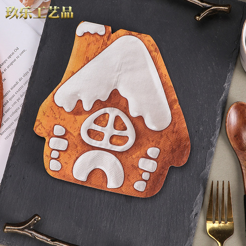 Factory new color cabin napkin leaf tissue creative tissue paper party wood pulp tissue paper