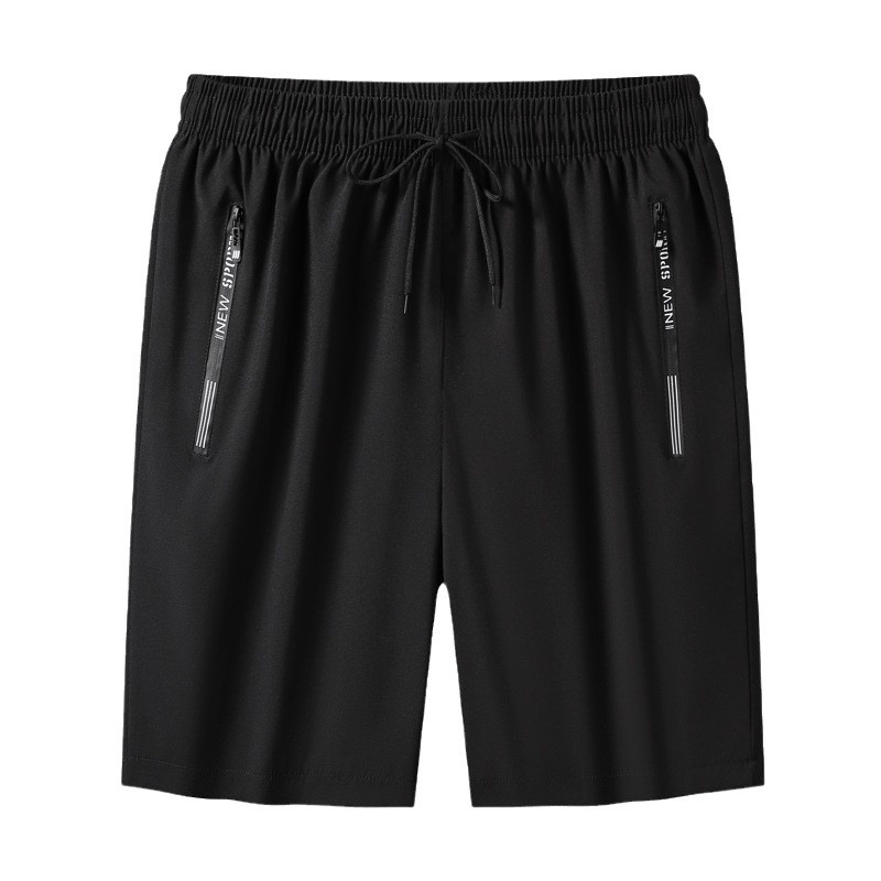 Men's Shorts Summer Cool Cool Four-sided Shotgun Outer Wear Pants Sports Casual Large Pants Quick-drying Beach Pants