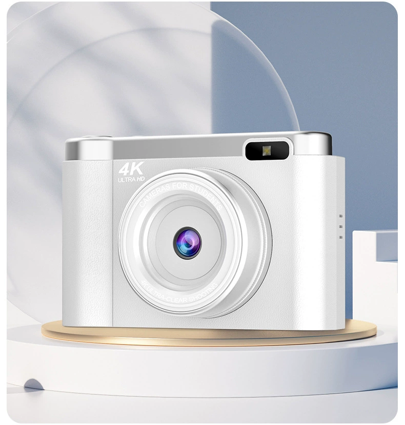 Digital camera for students, CCD variants, 32GB option, black/white/pink
