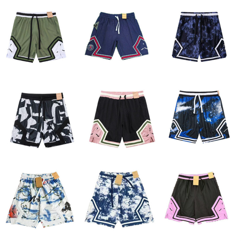 New American Street Style Aj Air Jordan Casual Fashion Five-Point Breathable Quick-Dry Comfortable Basketball Training Pants Wholesale