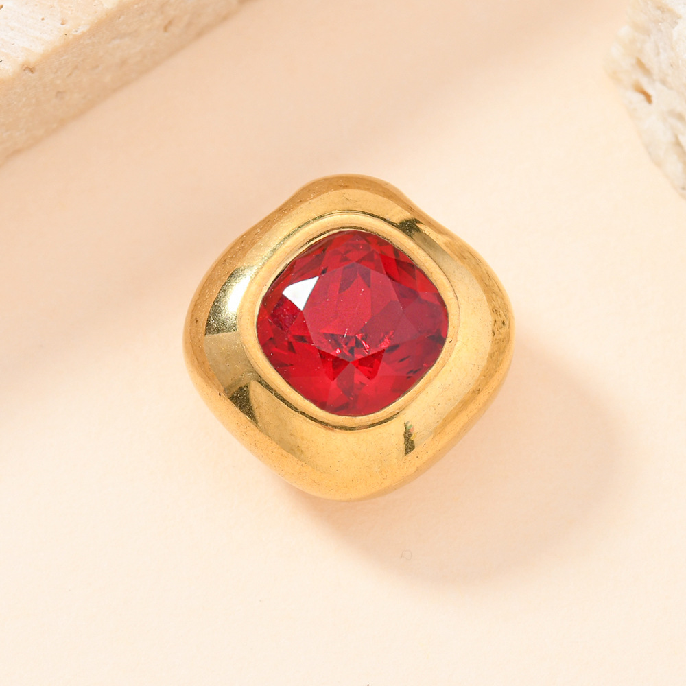 Joyas de acero inoxidable de estilo simple cuadrado redondeado accesorios de collar DIY accesorios