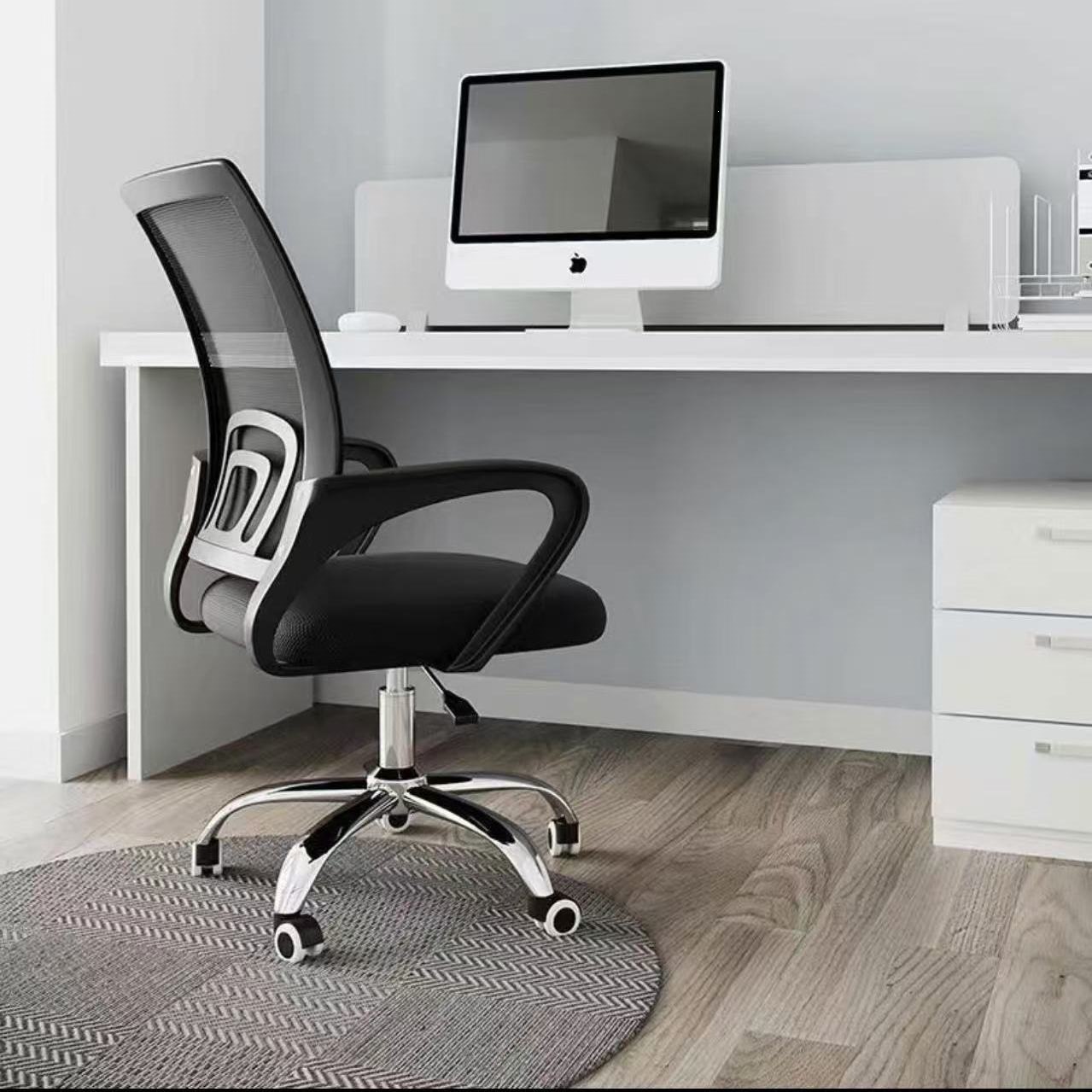 silla giratoria de oficina silla de personal confortable silla de oficina de computadora silla giratoria ergonómica ajustable silla de ordenador image 14