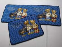 绗缝全棉家用地垫卡通地垫拼接脚垫防滑垫加厚可机洗宠物垫布艺垫