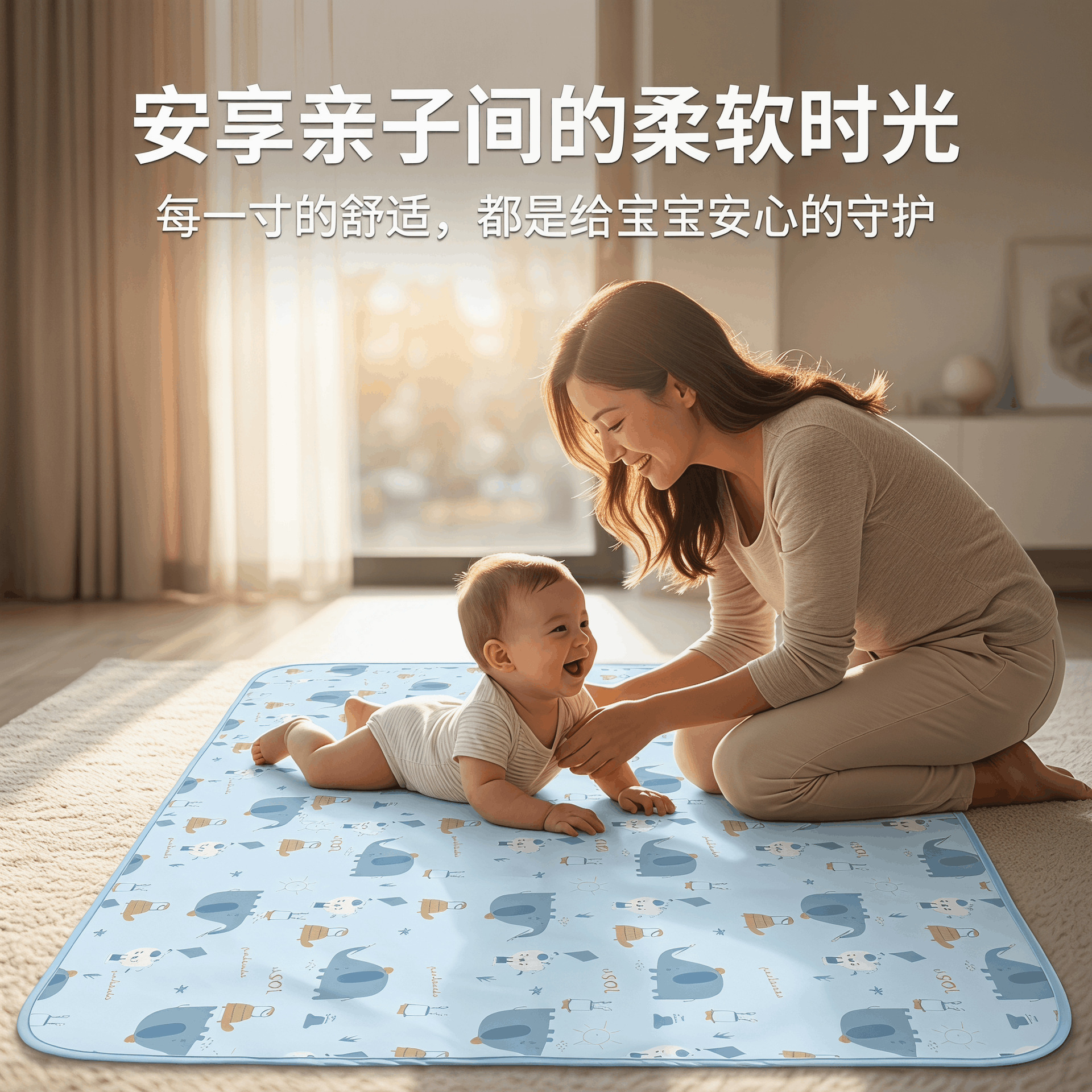 Children's waterproof breathable mattress