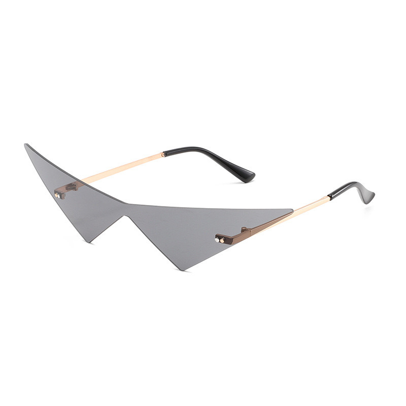 Gafas de sol transfronterizas sin montura y sin nariz de estilo nuevo y de moda Gafas de sol ultraligeras de moda para mujer