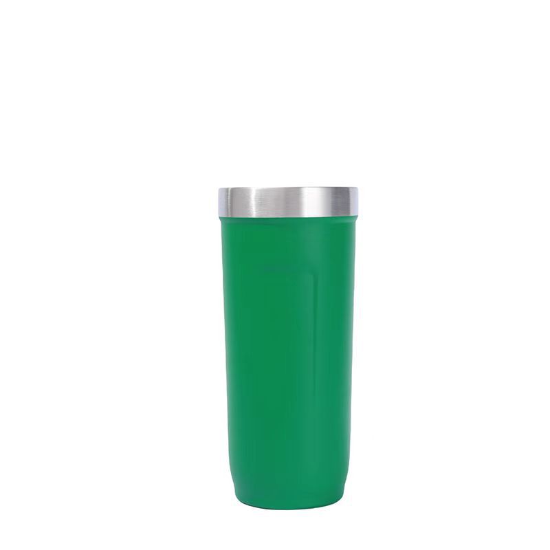 Comercio exterior nuevo acero inoxidable de doble capa taza de plástico aislante de calor portable taza de café taza de automóvil fábrica de taza de automóvil directamente al aire libre