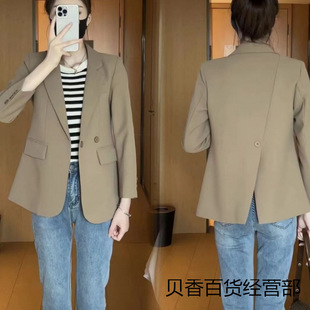韩系美拉德加厚西装外套Korean Murad Thickened Blazer