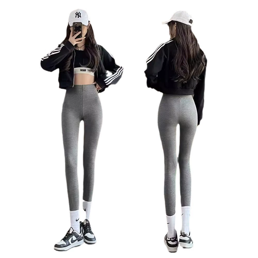 Эластичные термог leggings для женщин, высокой талией, плюс‑размер, подходят для йоги, повседневной носки и зимы