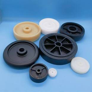 Injection Molding Custom Nylon Plastic Caster White 5inch 6inch Polyprop Wheel Multiple Specifications Black Plastic Polyprop Wheel