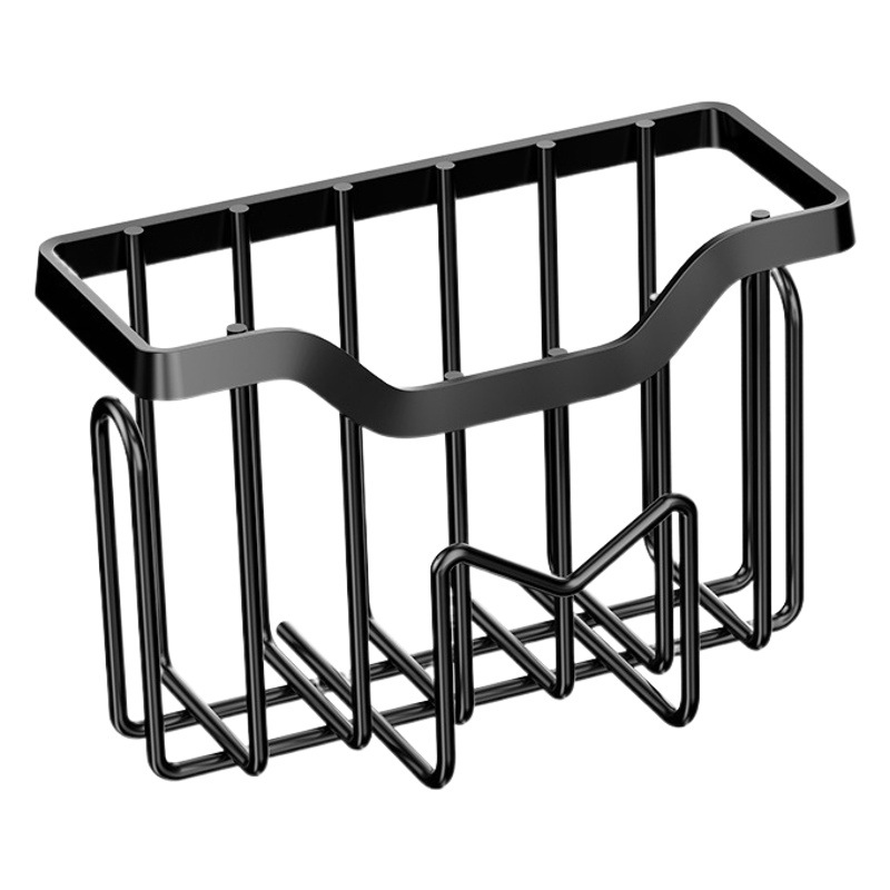 Escurridor de fregadero, estante de almacenamiento para paños de cocina y cepillos para ollas, soporte para esponjas de acero inoxidable, almacenamiento de cocina.