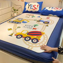 YP卡通纯棉床笠单件全棉儿童床罩全包床垫保护罩防尘床单套罩