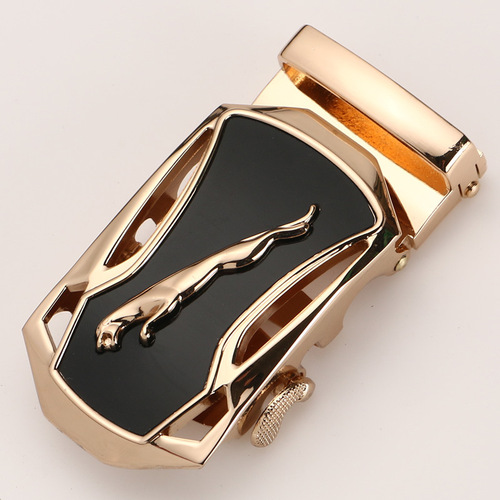 Guanpin 3.5CM men's belt buckle head automatic buckle buckle accessories head alloy pantsless belt clip