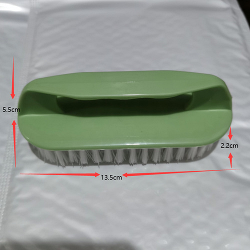 Household multi-functional handle cleaning brush, colored soft bristle laundry brush, shoe brush, basin brush with handle, brush stove