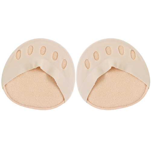 Summer ice silk five-finger socks, thin invisible foot socks, forefoot half-split toe socks, non-slip high-heeled socks, sweat-absorbent