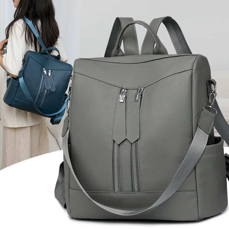 2024 nuevo estilo de alta gama señoras bolso de hombro antirrobo moda salvaje viaje al aire libre mochila de gran capacidad al por mayor