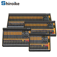 跨境MV24调音台舞台专业混音器酒吧录音蓝牙DJ音响打碟USB声卡