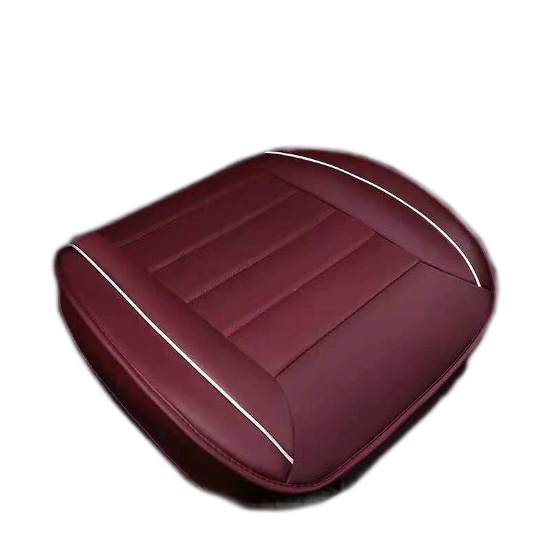 Автомобильная Подушка с прямыми поставками с фабрики, многоцветная, без спинки, комплект из трех частей, универсальная Нескользящая подушка для одного сиденья, четыре сезона