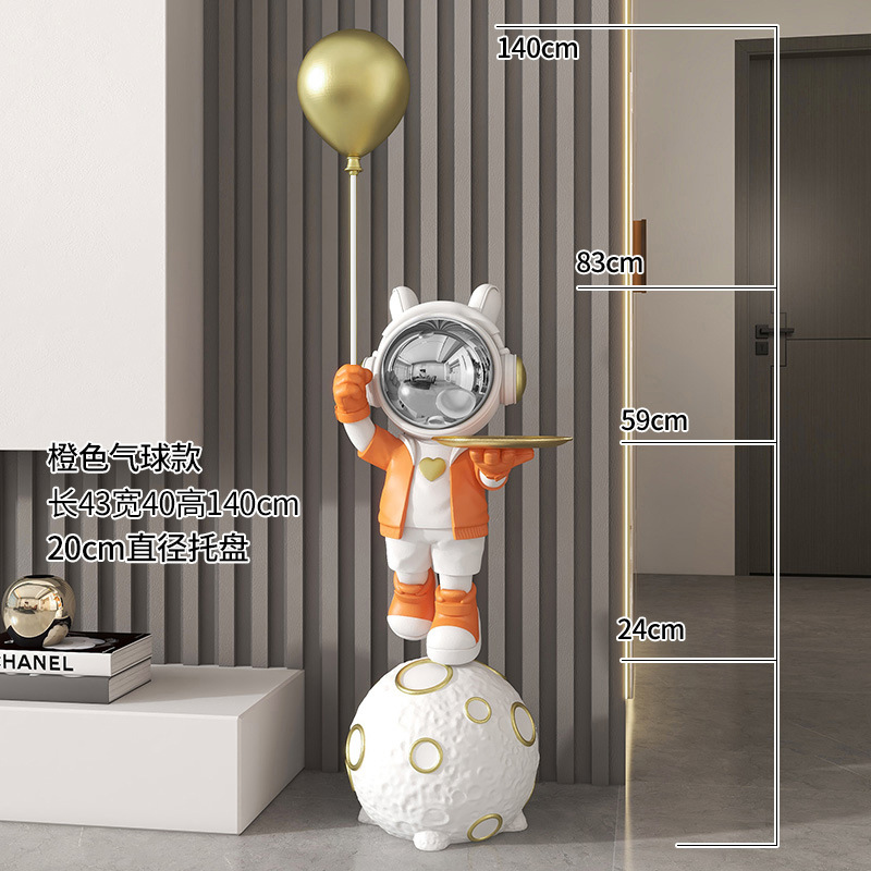 SKD6137Y orange cool astronaut