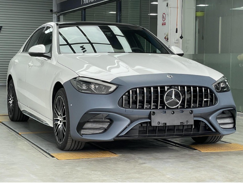Applicable to 22-25 Mercedes-Benz c 200 260 W206 changed to 24 c63amg simple narrow body to surround the front bumper net cover
