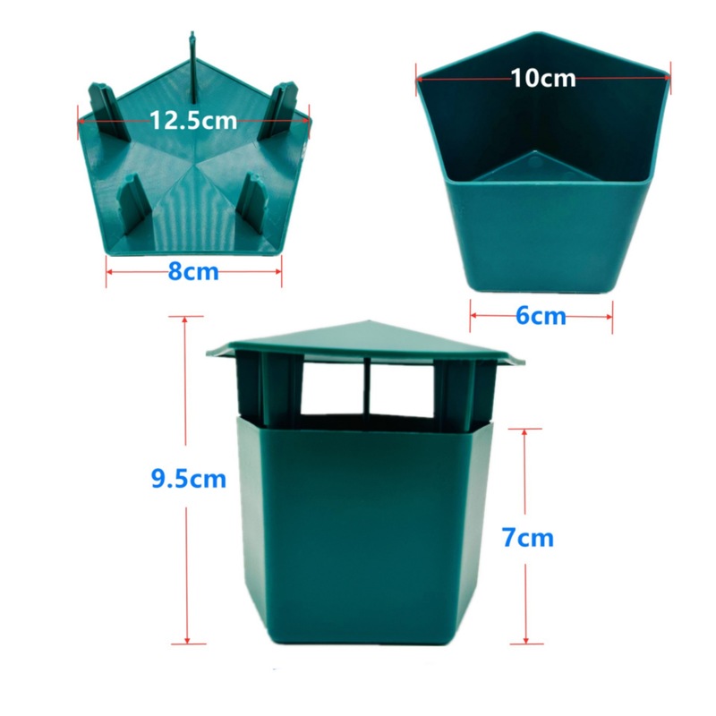 クロスボーダープラスチック製カタツムリトラップ ガーデンスラッグトラップ ガーデンスラッグトラップ キャッチャー 庭の保護|undefined
