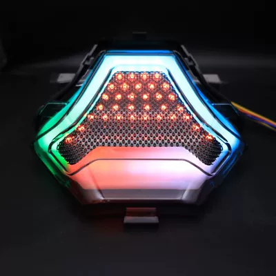 turn signal motorcycle modification, Tail light