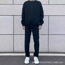 秋季休闲裤男士直筒宽松大码长裤子男春季韩版百搭修身裤